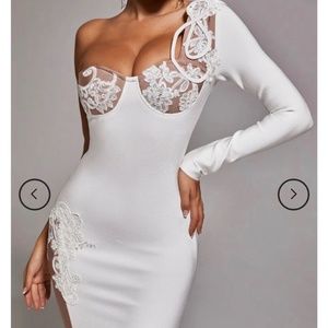 Mahalia One Shoulder Lace Cocktail Dress